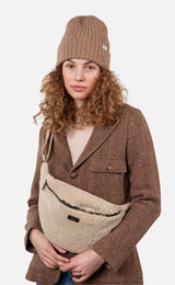 Barts BUGBANE Heuptasje in imitatie Teddybont, Beige