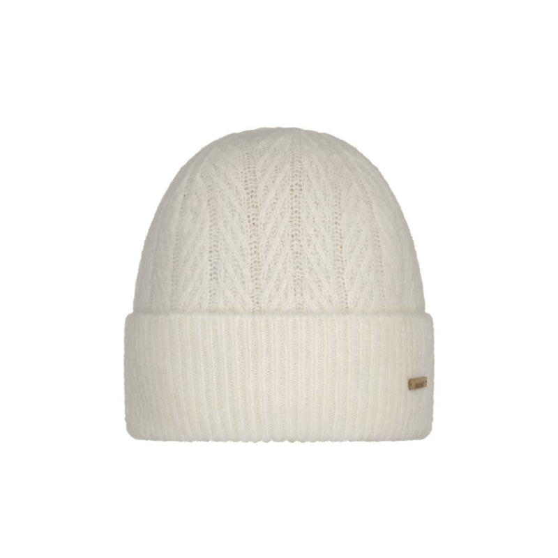 Barts CALMELA Zachte gebreide Alpaca dames Muts, Cream