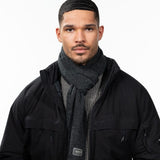 Barts GRINDEWALD Scarf dark heather