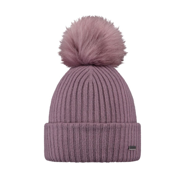 Barts KENZIE Grote Muts met pompon, Mauve