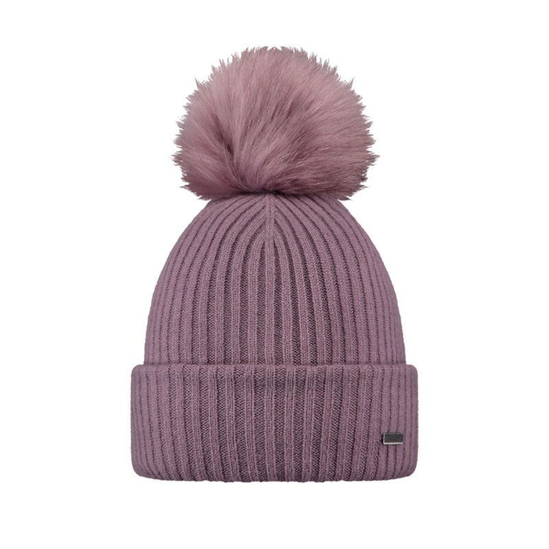Barts KENZIE Grote Muts met pompon, Mauve