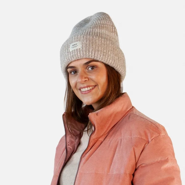 Barts OWLET Gemêleerde Muts voor Dames, Light brown