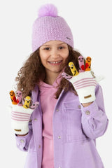 Barts PUPPET Grappige puppet Kinderhandschoenen, Cream
