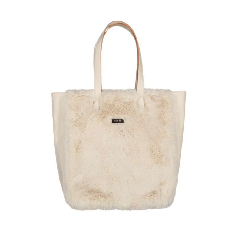 Barts SOURWOOD Shopper van imitatiebont, Cream