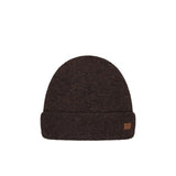 Barts VALE Premium wollen Mannen Muts, Dark Brown