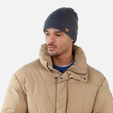 Barts VALE Premium wollen Mannen Muts, Navy blue