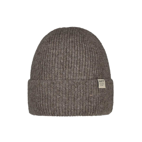 Barts WILLIAN Mannen Beanie met ribpatroon, Brown
