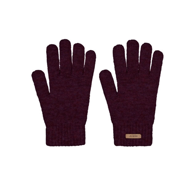 Barts WITZIA Comfortabele zachte dames Handschoenen, Aubergine sfeer