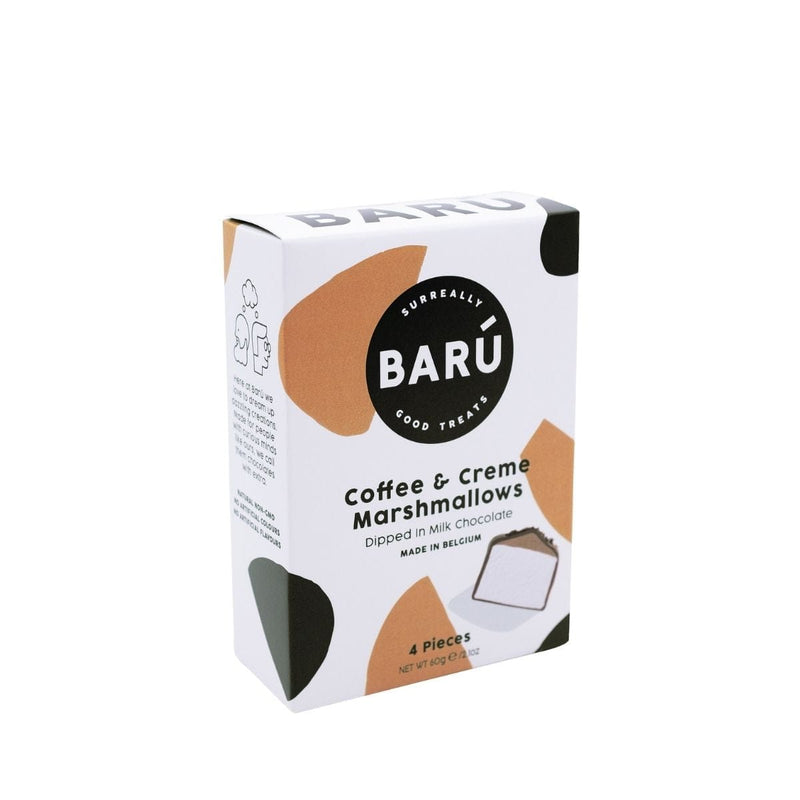 Barú Marshmallows melkchocolade 4 stuks, Coffee & Creme