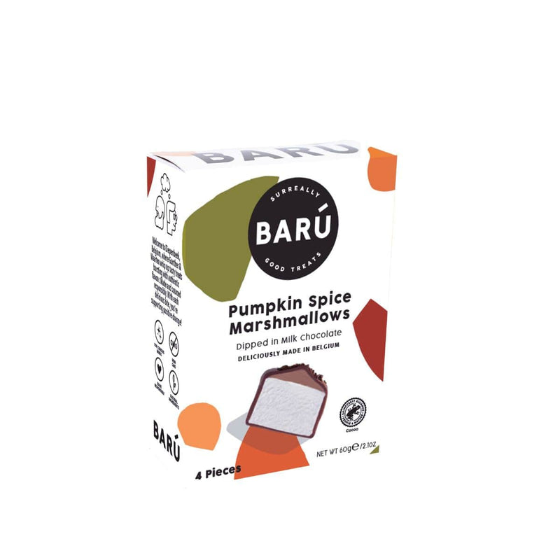 Barú Marshmallows melkchocolade 4 stuks, Pumpkin Spice