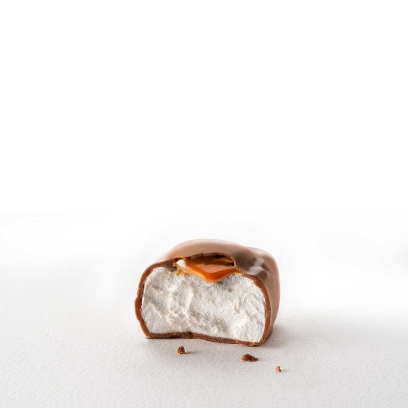 Barú Marshmallows melkchocolade 4 stuks, Seasalt Caramel