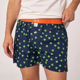 Billybelt Boxershort van Bio katoen, Monstera leaf