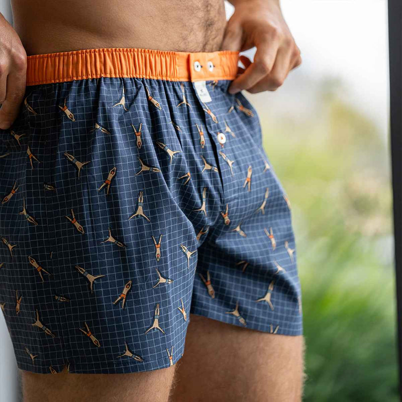 Billybelt Boxershort van Bio katoen, Pool Party