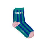 Billybelt Gestreepte katoenen Sokken, Mojito