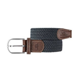 Billybelt Gevlochten effen riem, Flannel grey