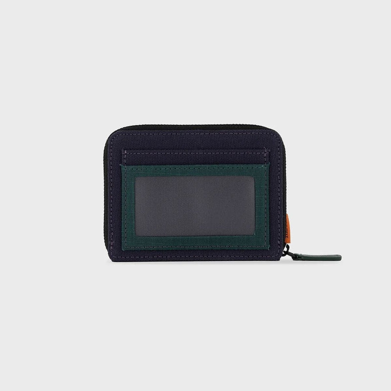 Billybelt Polyester wallet - Navy and green