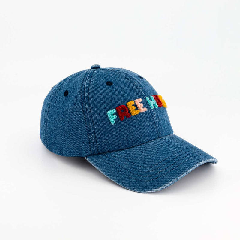 Chamaye Baseball Pet Free Hugs, Denim