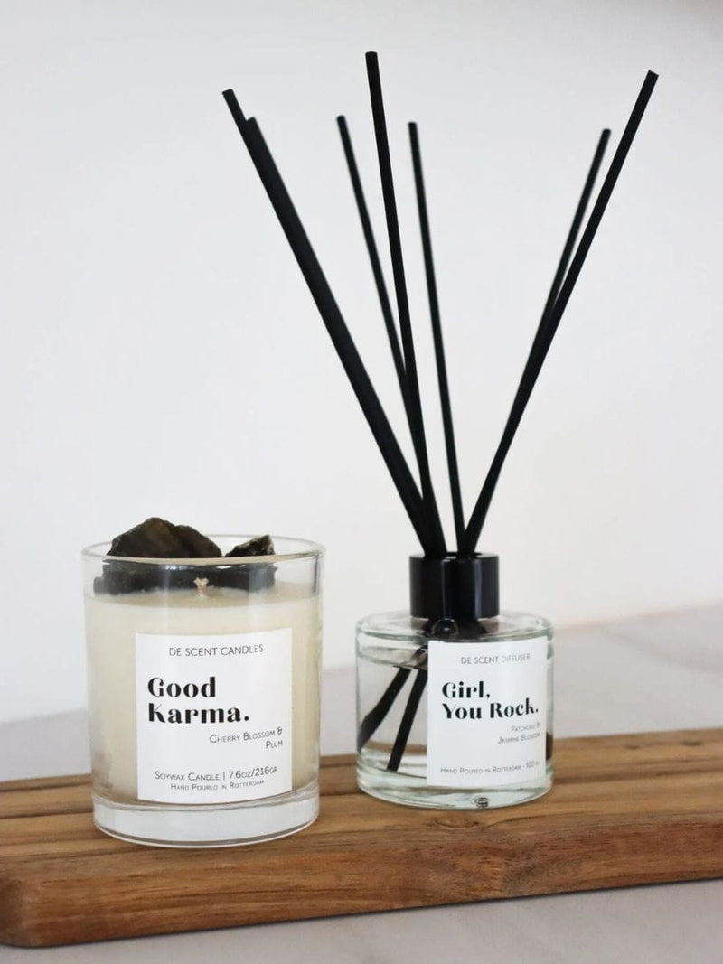 De Scent Geurstokjes Girl You Rock, Patchouli & Jasmine Blossom