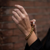 Ellen Beekmans Armband grove schakel XL