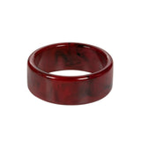 Ellen Beekmans Bangle gelakte hars, Bordeaux