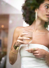 Ellen Beekmans Brede ring met patroon
