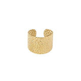 Ellen Beekmans Brede ring met patroon
