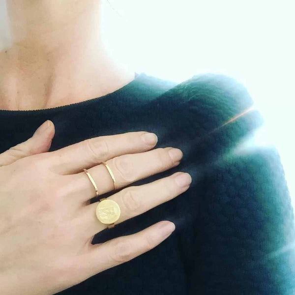 Ellen Beekmans Dubbele gouden ring
