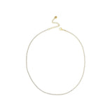 Ellen Beekmans Fijne Choker Ketting met Strass