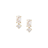 Ellen Beekmans Fijne duo strass Oorstekers