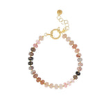 Ellen Beekmans Gemstone Armband, Nude Orange