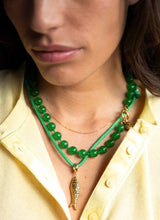 Ellen Beekmans Gemstone Ketting, Groen