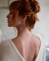 Ellen Beekmans Gouden Oorringen met balletjes