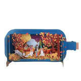 Enfant Terrible MESSAGE IN A BOTTLE 3D Pop Up Wenskaart, Dogs Party