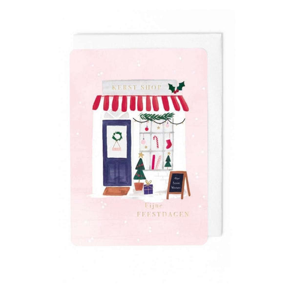 Enfant Terrible PIXIE Doosje met 8 Kerstkaarten en witte enveloppen, Kerst Shop