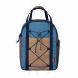 Fresk OUTDOORS Grote Colorblock Rugzak, Blue Shadow