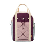 Fresk OUTDOORS Grote Colorblock Rugzak, Cameo Rose