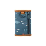 Fresk SHARK Kinderportemonnee met Haaaien, Blauw