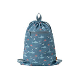 Fresk SHARK Waterdichte Zwemzak met Haaien, Blauw