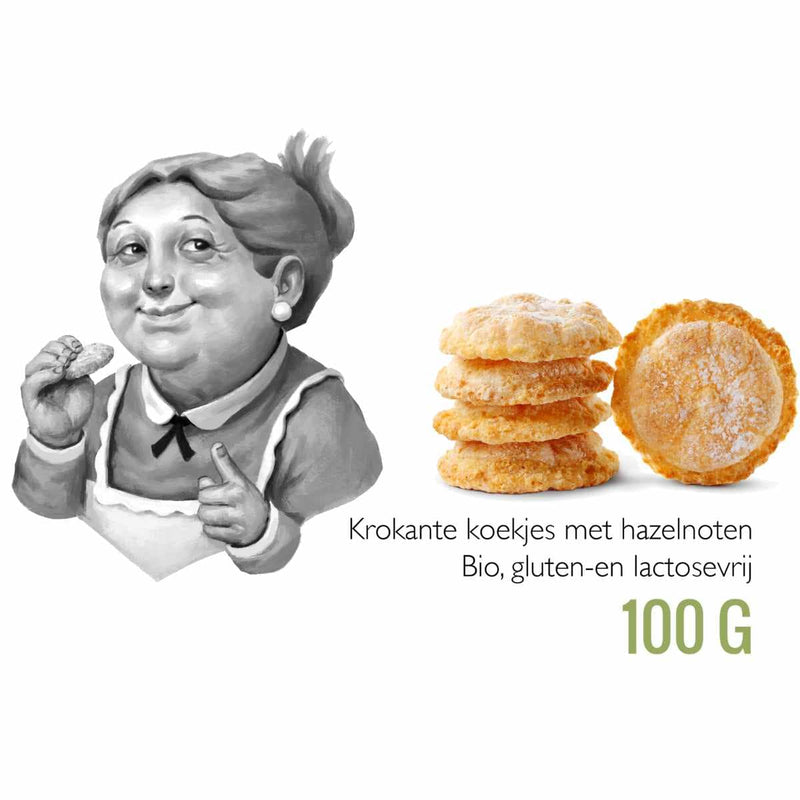 Generous Krokante koekjes met hazenoten, Nicole Noisette