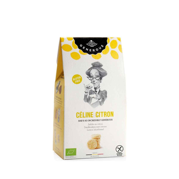 Generous Zandkoekjes met citroen, Céline Citron