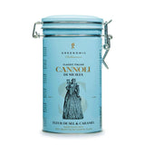 Greenomic CANNOLI in tinnen blik, Fleur de Sel & Caramel
