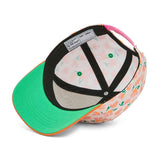 Hello Hossy MINIMALIST Baseball pet met gebogen klep, Springtime