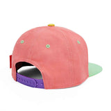 Hello Hossy MINIMALIST Baseball pet met rechte klep, Watermelon