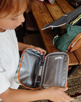 Hello Hossy Snack bag / Lunch bag, Green Stripes