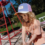 Hello Hossy TRUCKER Pet met gebogen klep, Iris