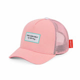 Hello Hossy TRUCKER Pet met gebogen klep, Peony