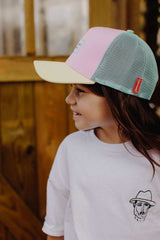 Hello Hossy TRUCKER Pet met gebogen klep, Poppy