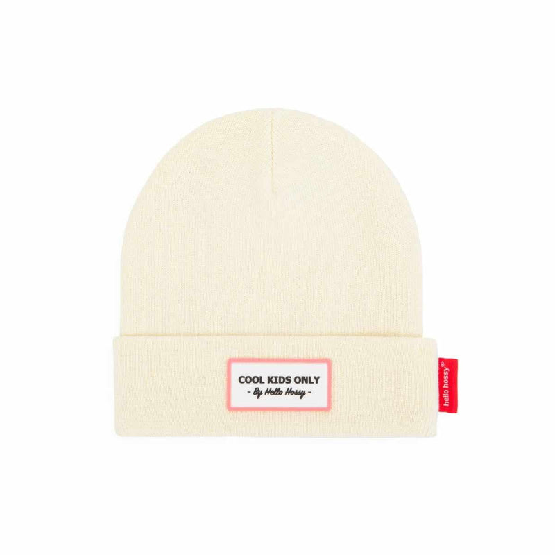 Hello Hossy URBAN Beanie muts, Cream Cool Kids 9-18 maanden