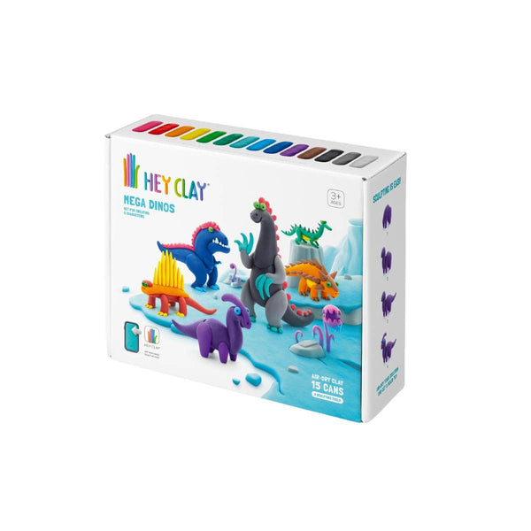 Hey Clay MEGA DINOS Boetseerklei set voor 6 figuurtjes