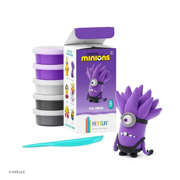 Hey Clay MINIONS Boetseerklei set voor 1 figuurtje, Evil Minion